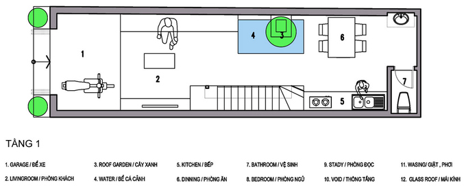 Nhà phố 3 tầng 52 m2 ở Hải Dương (11)