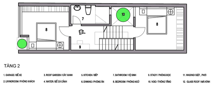 Nhà phố 3 tầng 52 m2 ở Hải Dương (12)