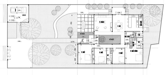 Ngôi nhà đẹp 1 tầng có sân vườn rộng “vạn người mê” ở Đồng Tháp - Obi.vn (12)