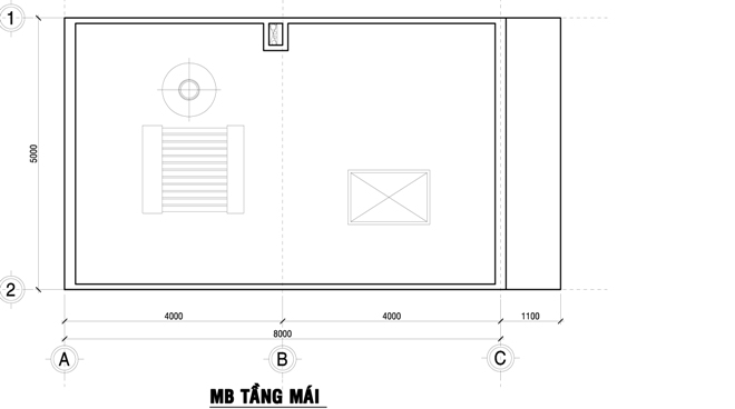 Xây nhà phố đẹp 80 m2 hiện đại hết 1 tỷ đồng ở Sài Gòn - Obi.vn (15)