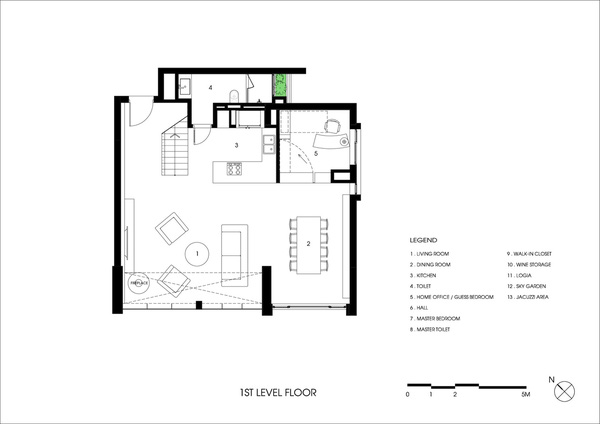 Ngắm mãi không chán căn hộ penthouse 250 m2 nằm trong khu đô thị Ecopark, Hà Nội - Obi.vn (19)