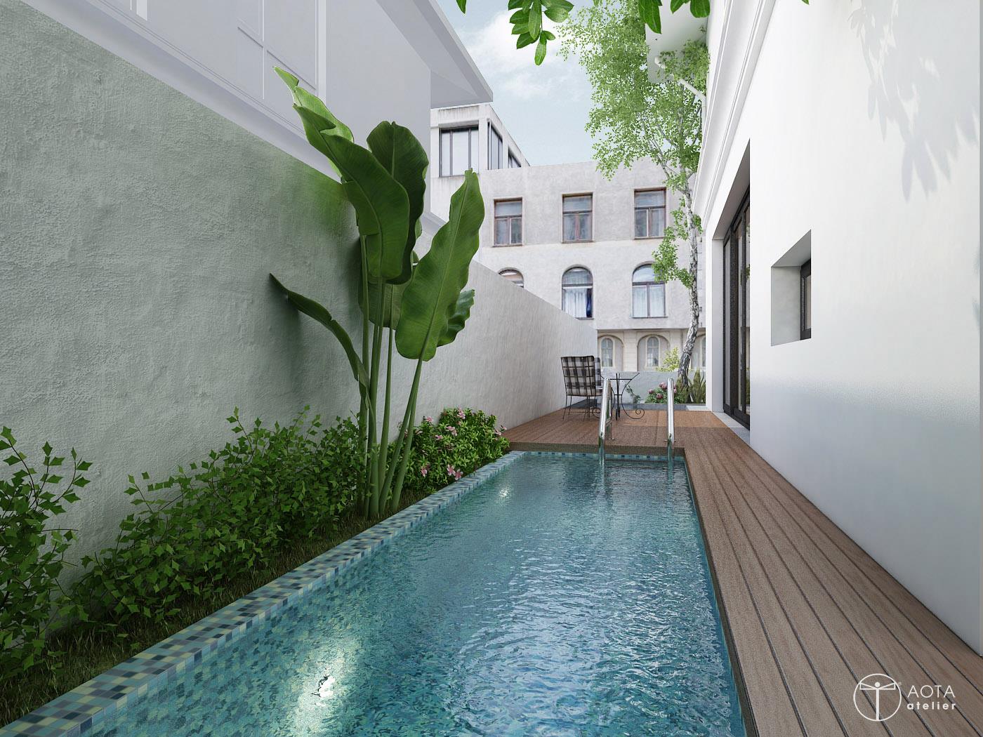 Mẫu thiết kế biệt thự tân cổ điển đẹp mê mẩn ở khu Vườn Tùng Villa Ecopark - Obi.vn (7)