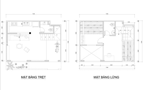 Cải tạo nhà 36m2 trong hẻm nhỏ thành không gian thoáng đãng với chi phí 350 triệu - Obi.vn (10)