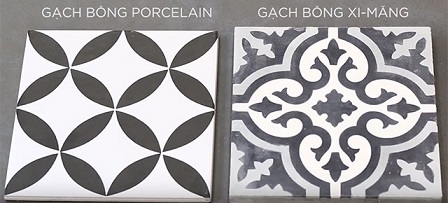 So sánh giữa gạch bông Porcelain và gạch bông thủ công - Obi.vn 5