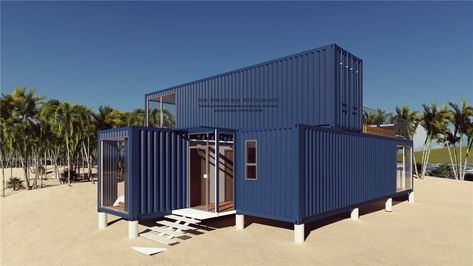 mẫu nhà container ghép