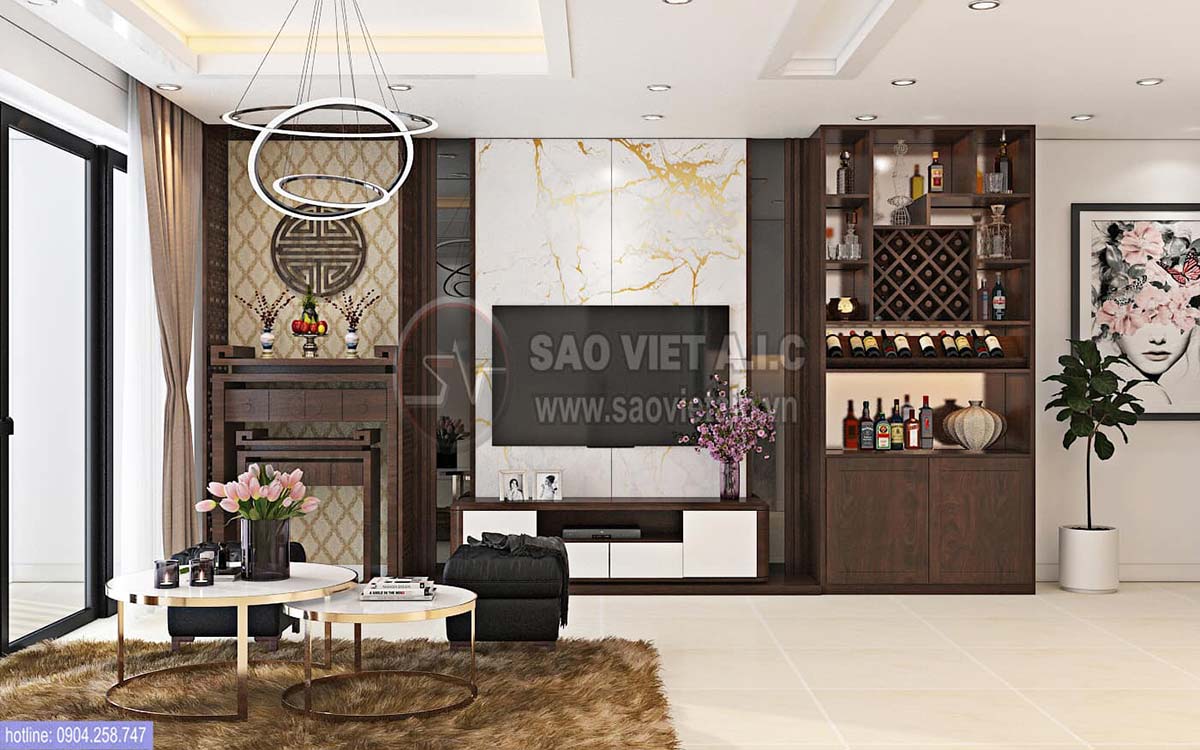 thi công nội thất sao việt