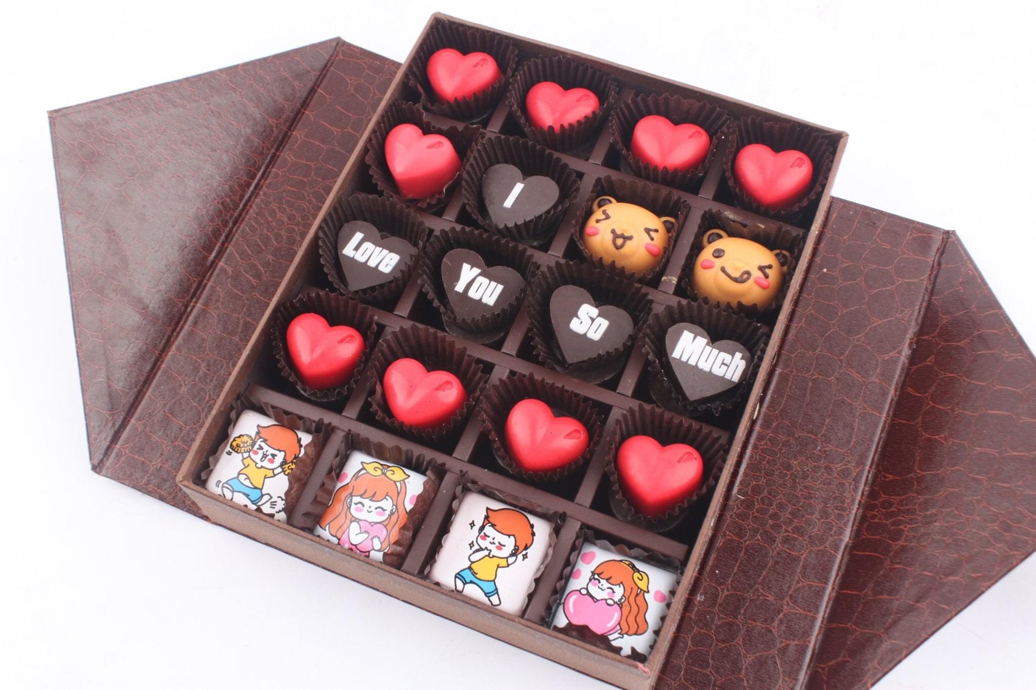 Các mẫu socola valentine đẹp