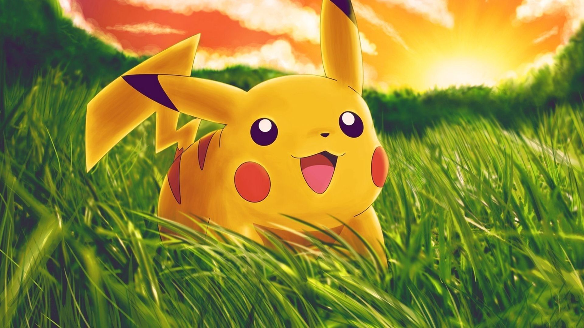 Ảnh nền pikachu ngầu